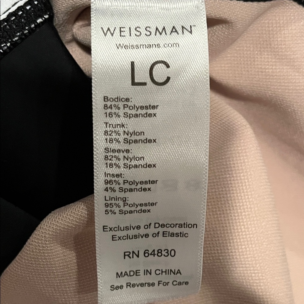 Weissman Multicolor Geometric Kids Leotard - Picture 2 of 5